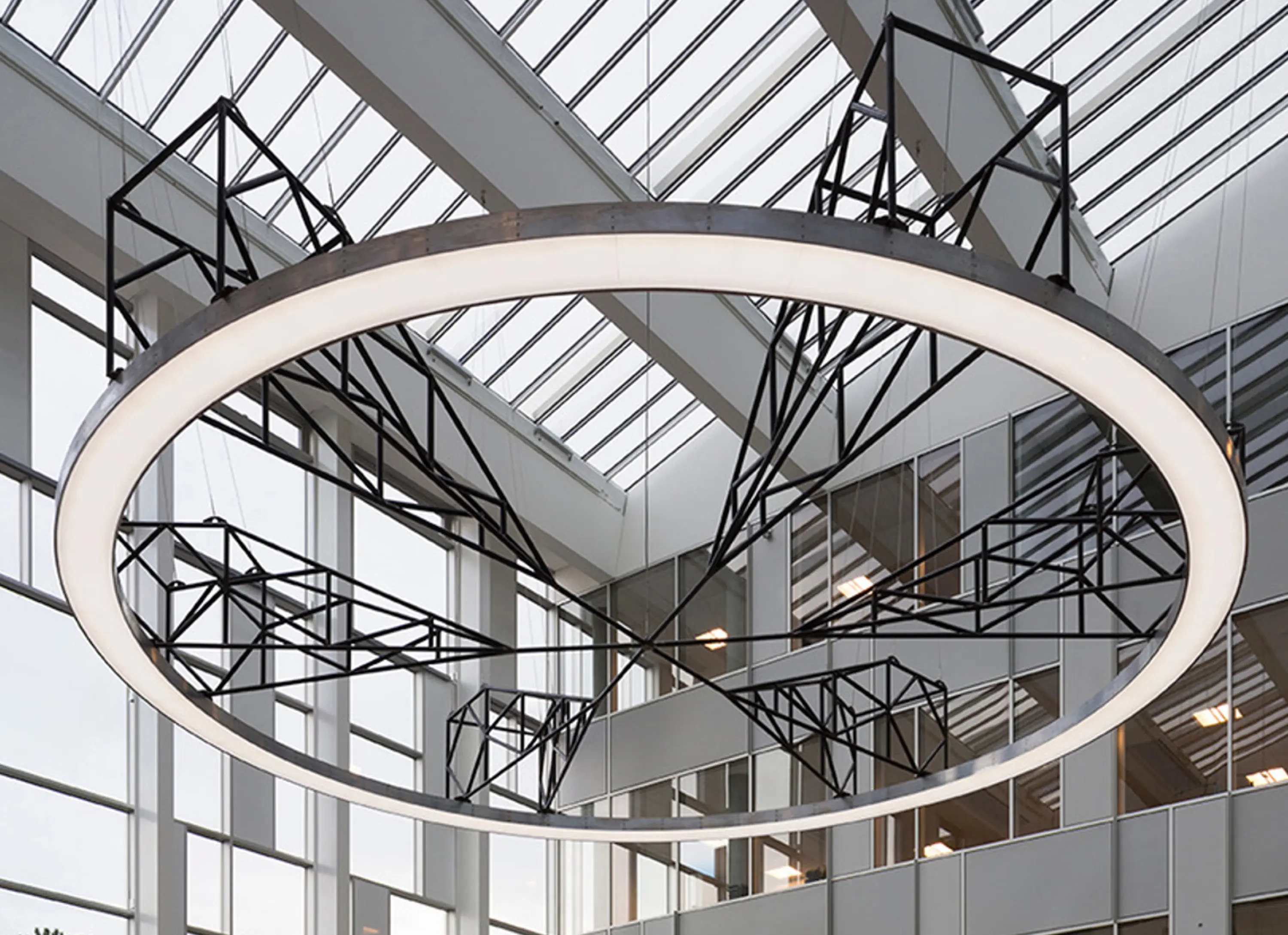 Okholm Lighting - MT Højgaard LED chandelier