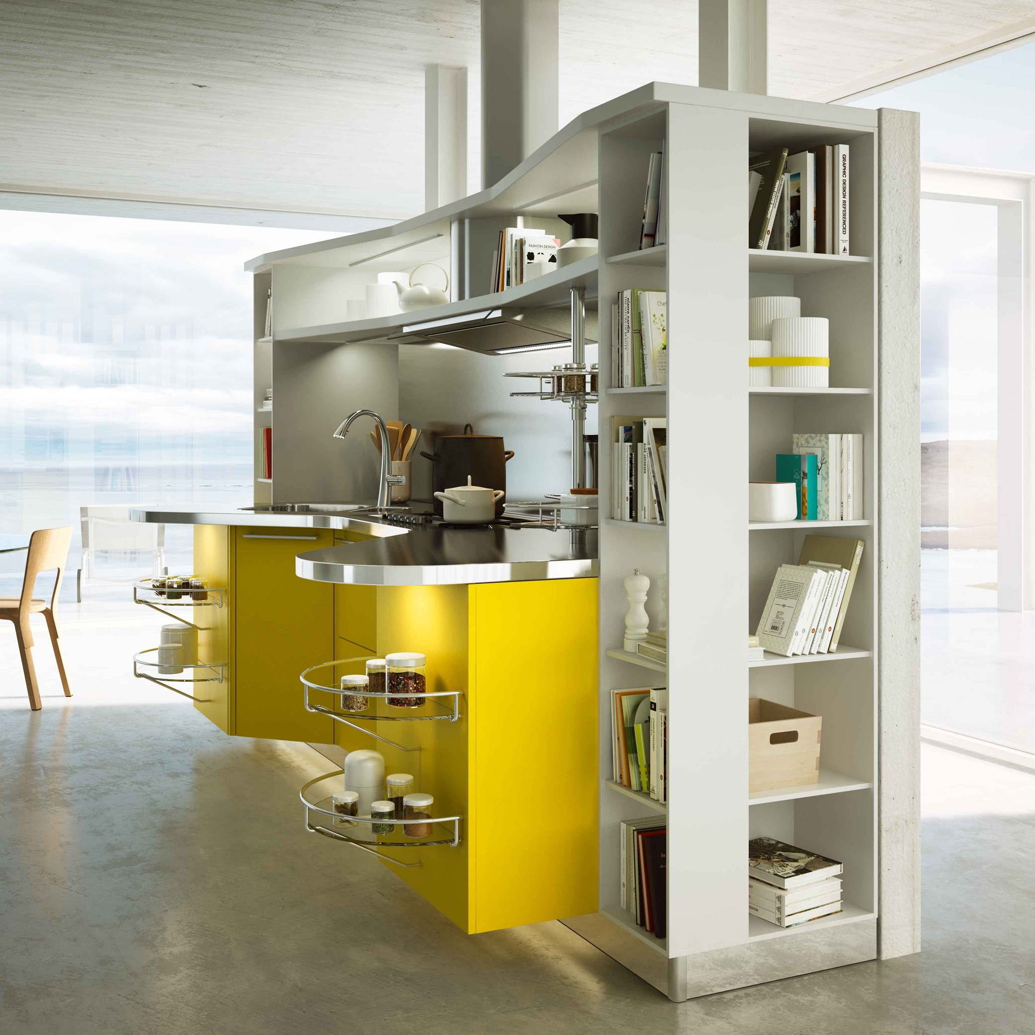 Mostra il prodotto Skyline 2.0 giallo lemon del produttore Snaidero