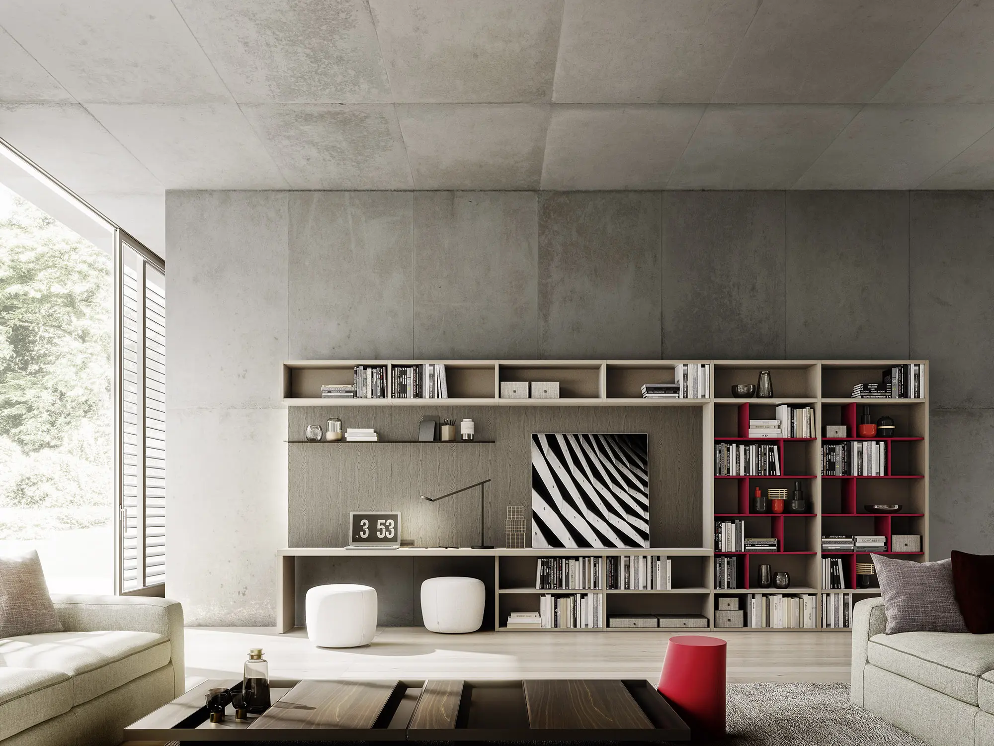 Jesse - Logiko floor standing bookcase