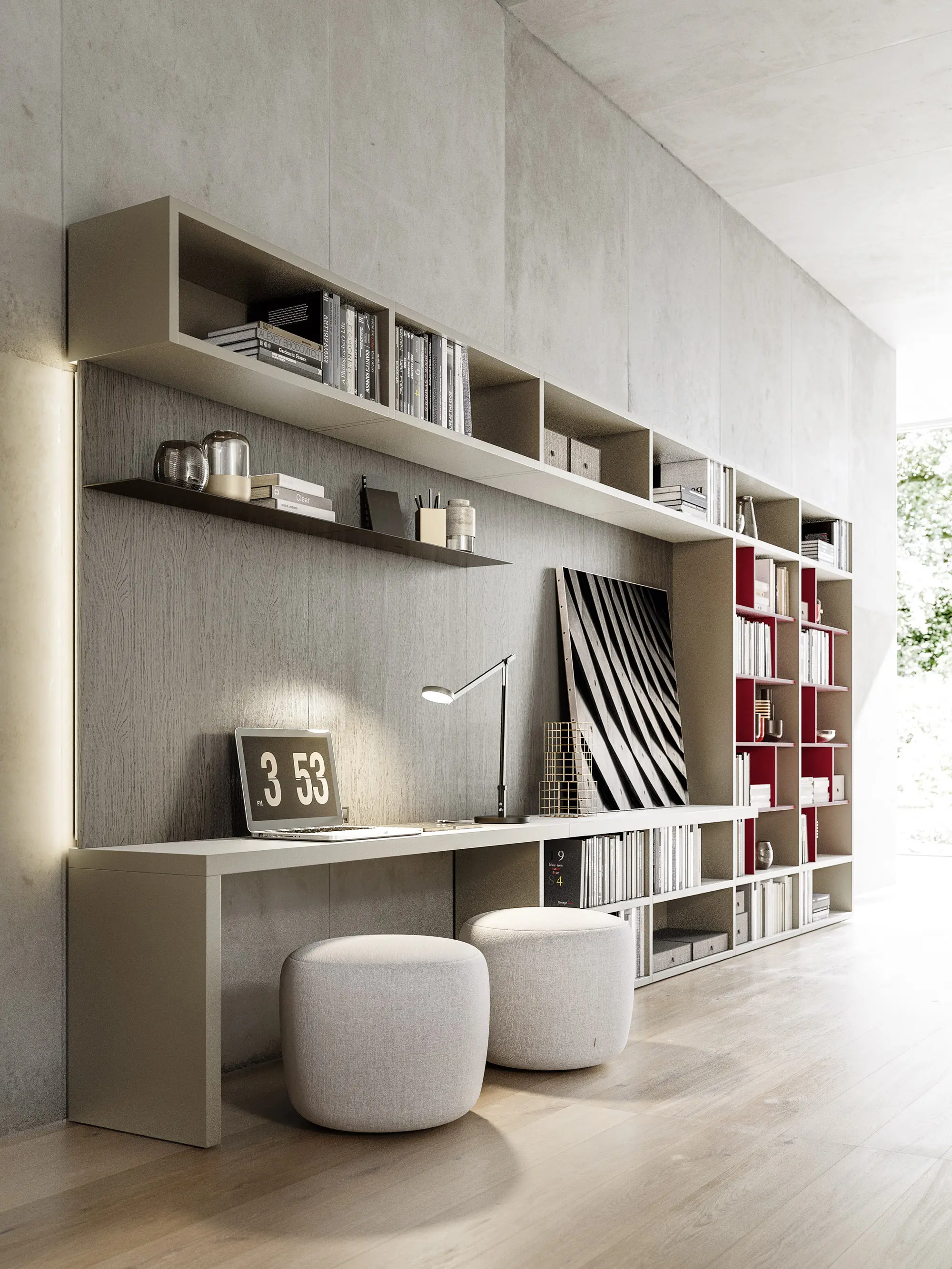 Jesse - Logiko floor standing bookcase