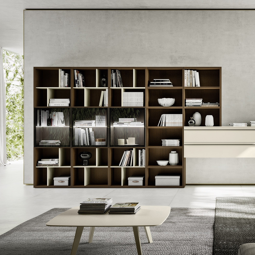 Display product Logiko floor standing bookcase from manufacturer Jesse