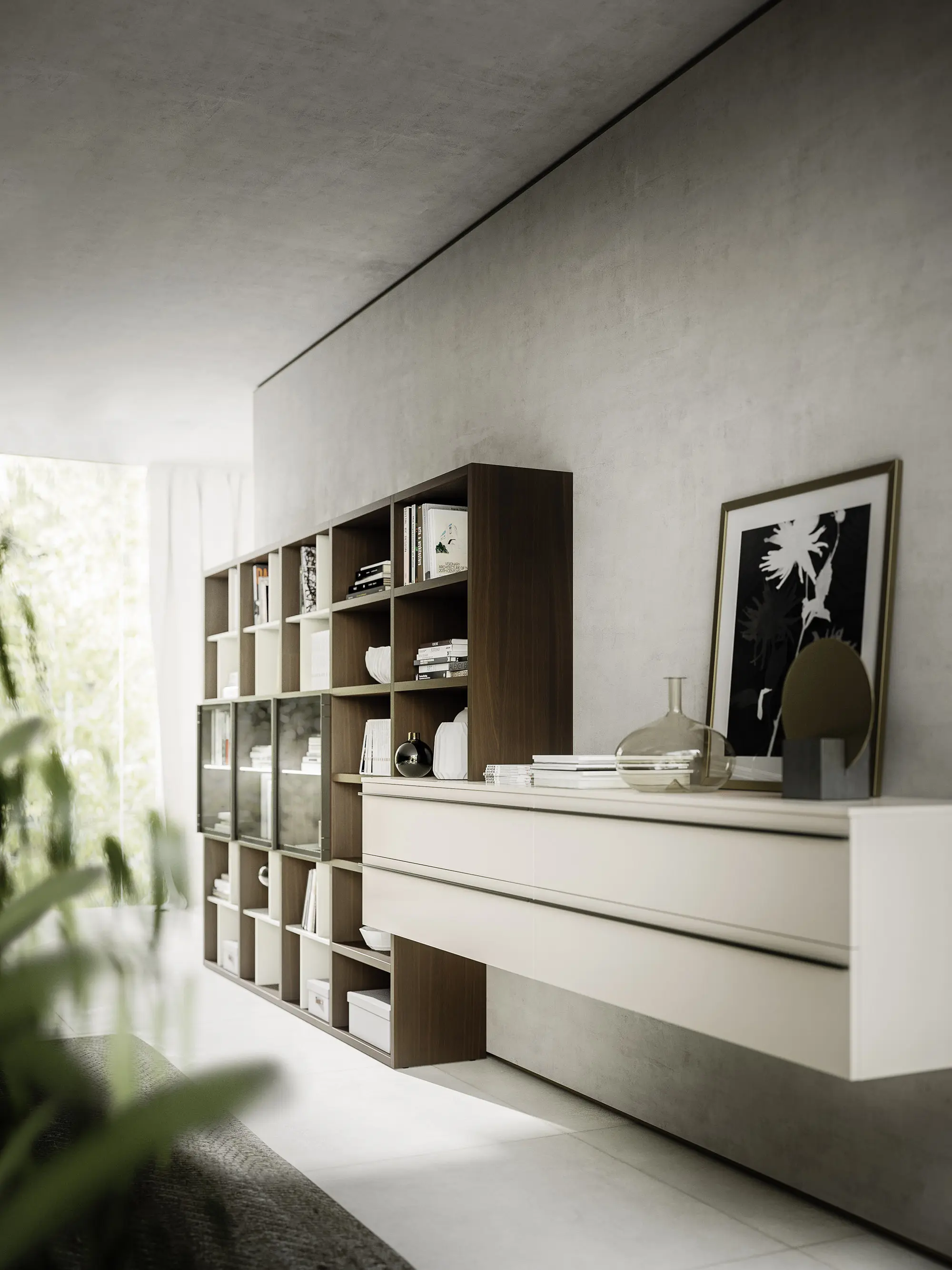 Jesse - Logiko floor standing bookcase