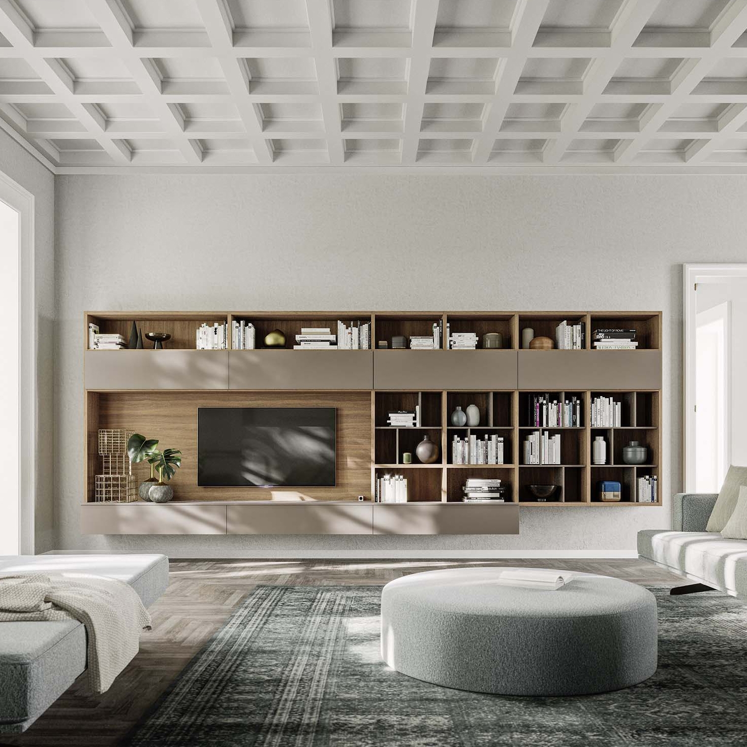 Display product Logiko hanging bookcase from manufacturer Jesse