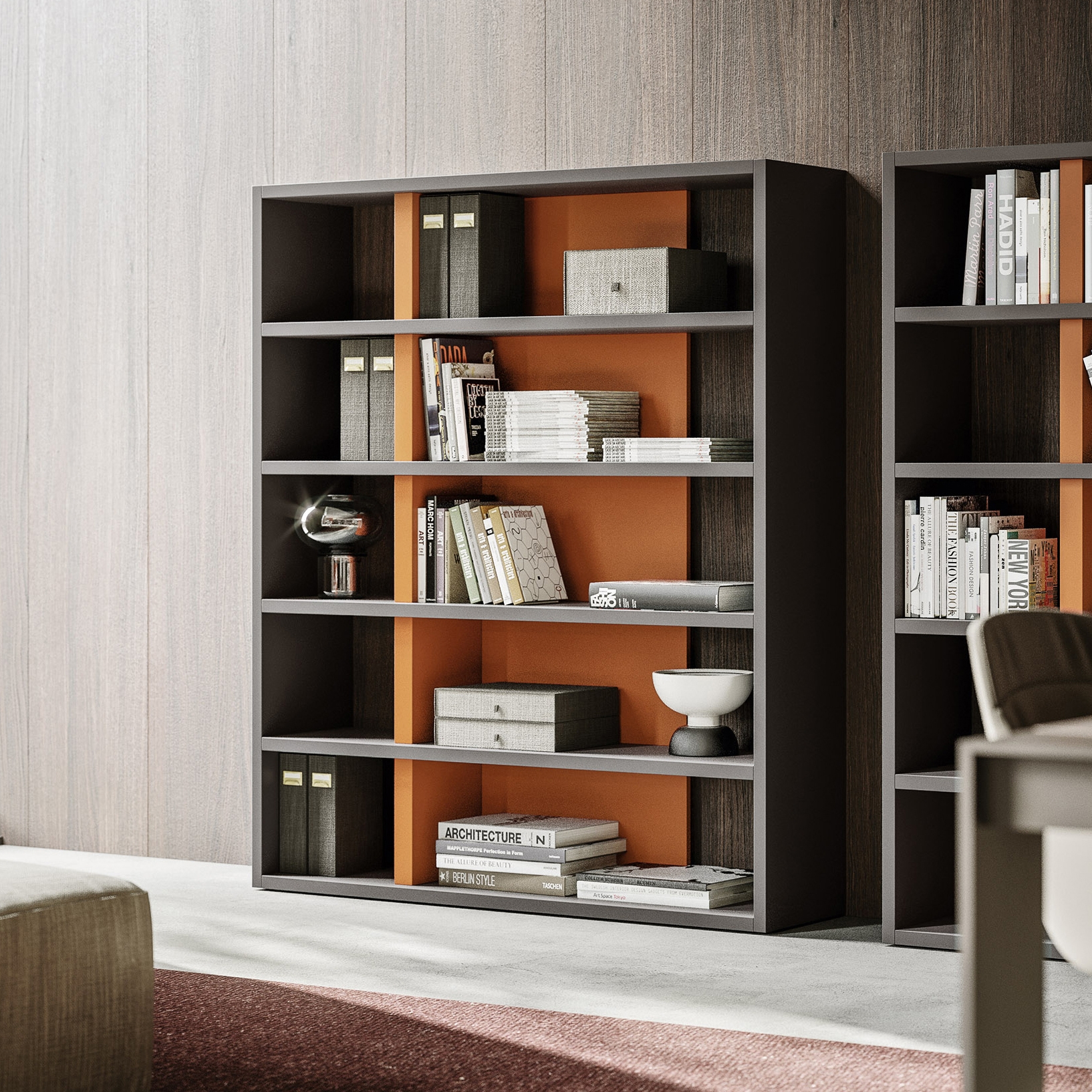 Display product Logiko horizontal bookcase from manufacturer Jesse
