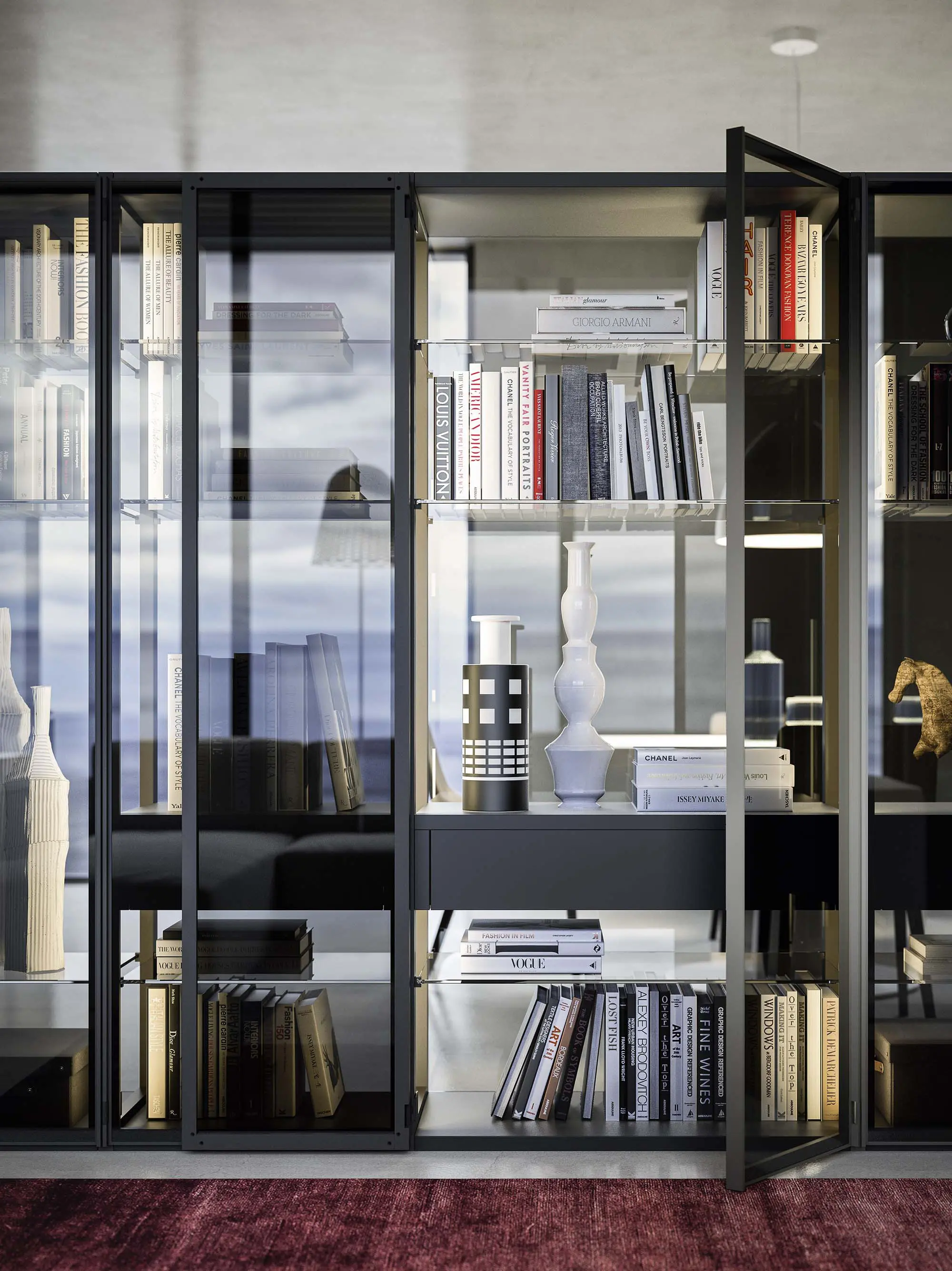 Jesse - Paspartu bookcase
