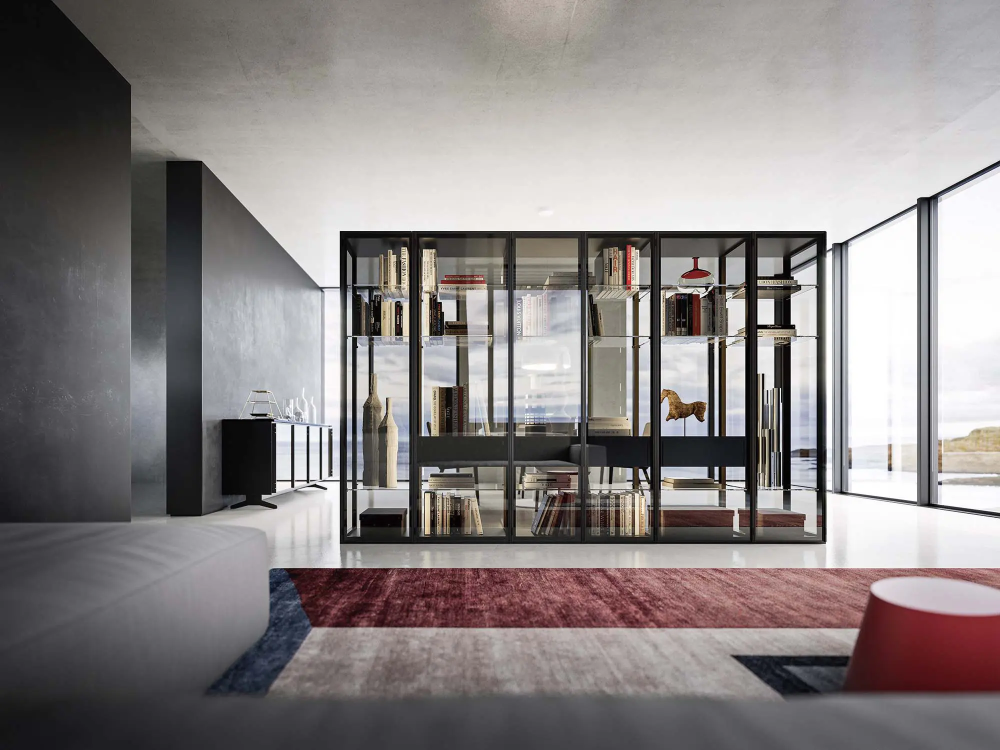 Jesse - Paspartu bookcase