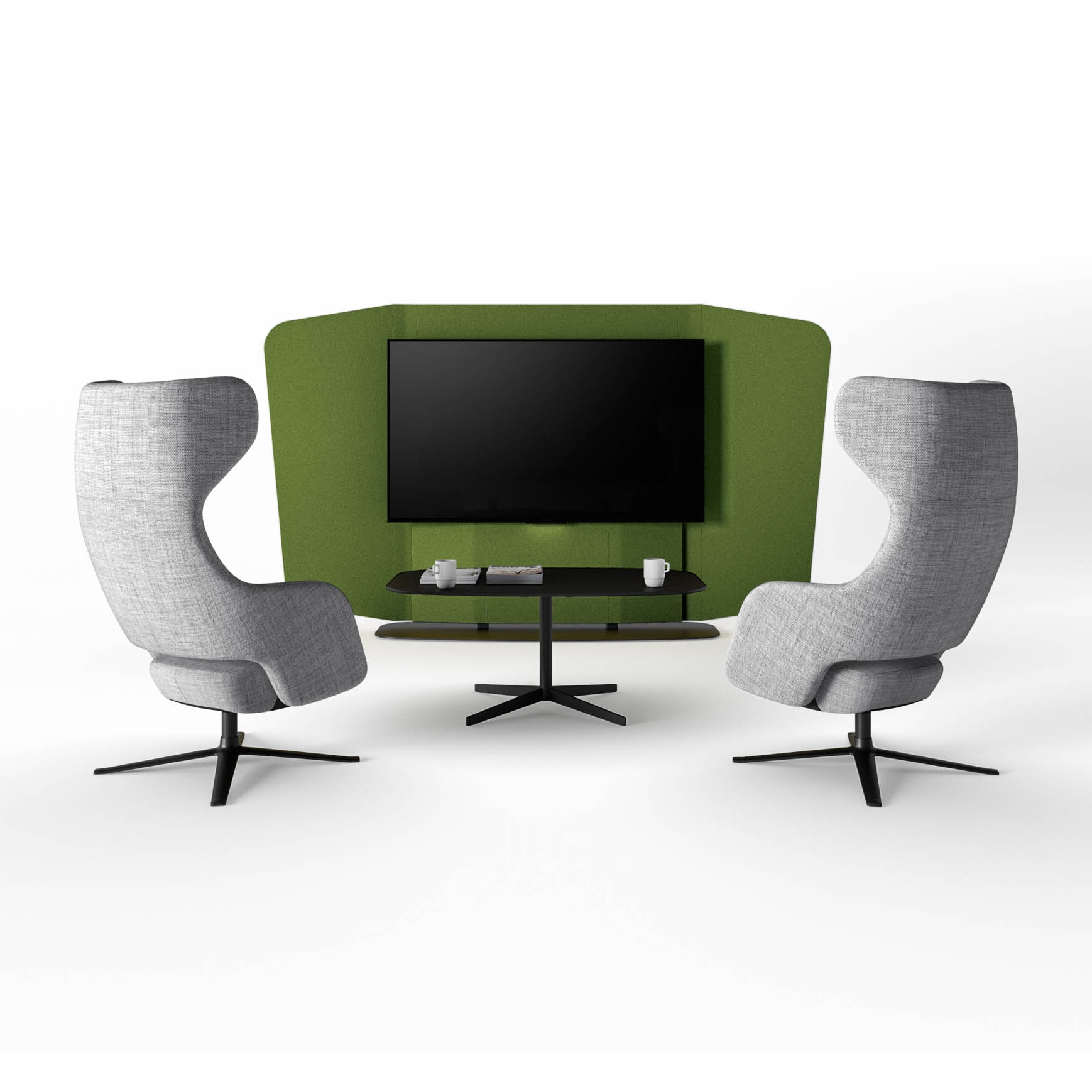 Vertoon produk We Meet meeting van vervaardiger Sinetica Industries