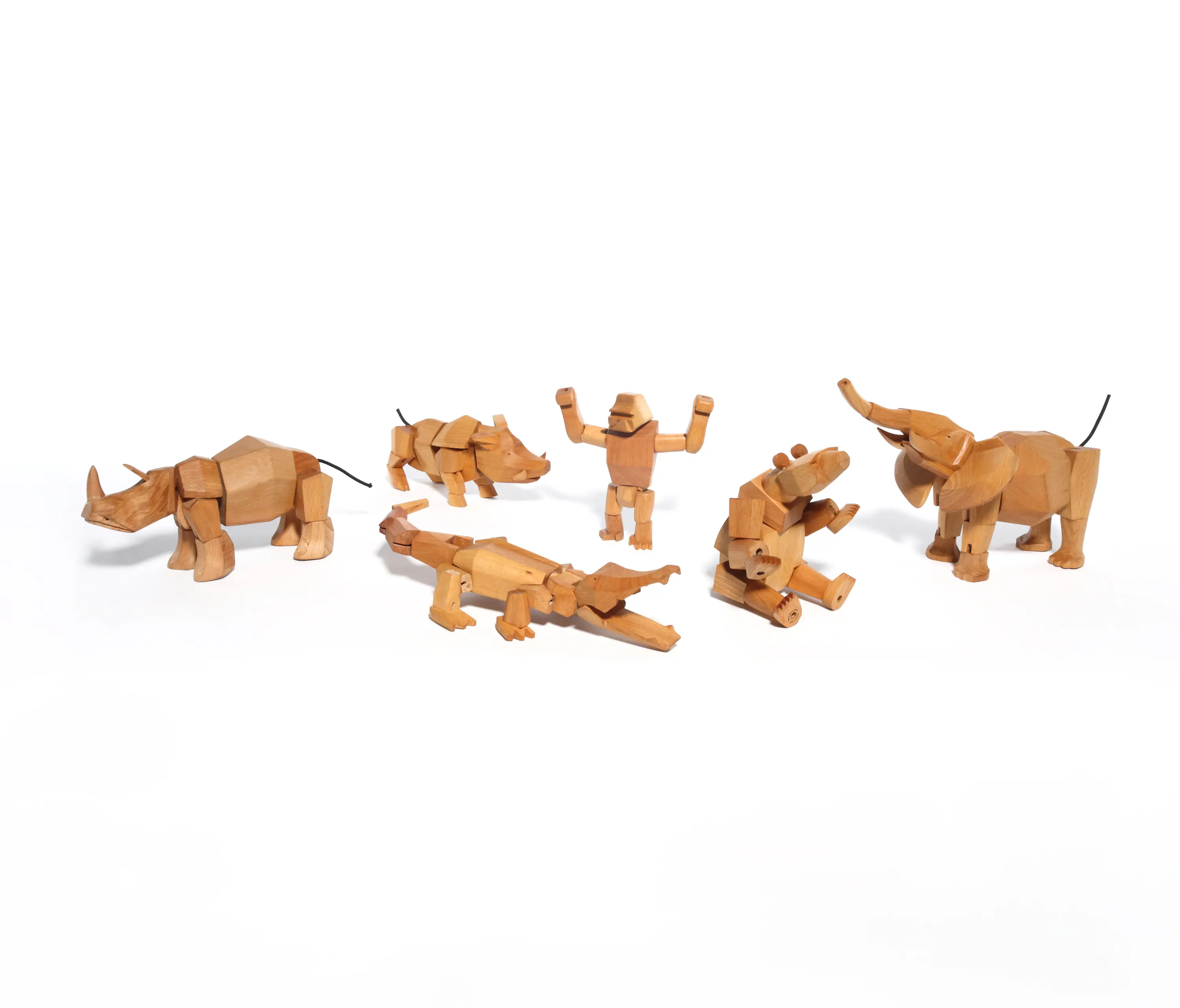 David Weeks Studio - Simus the Wooden Rhinoceros