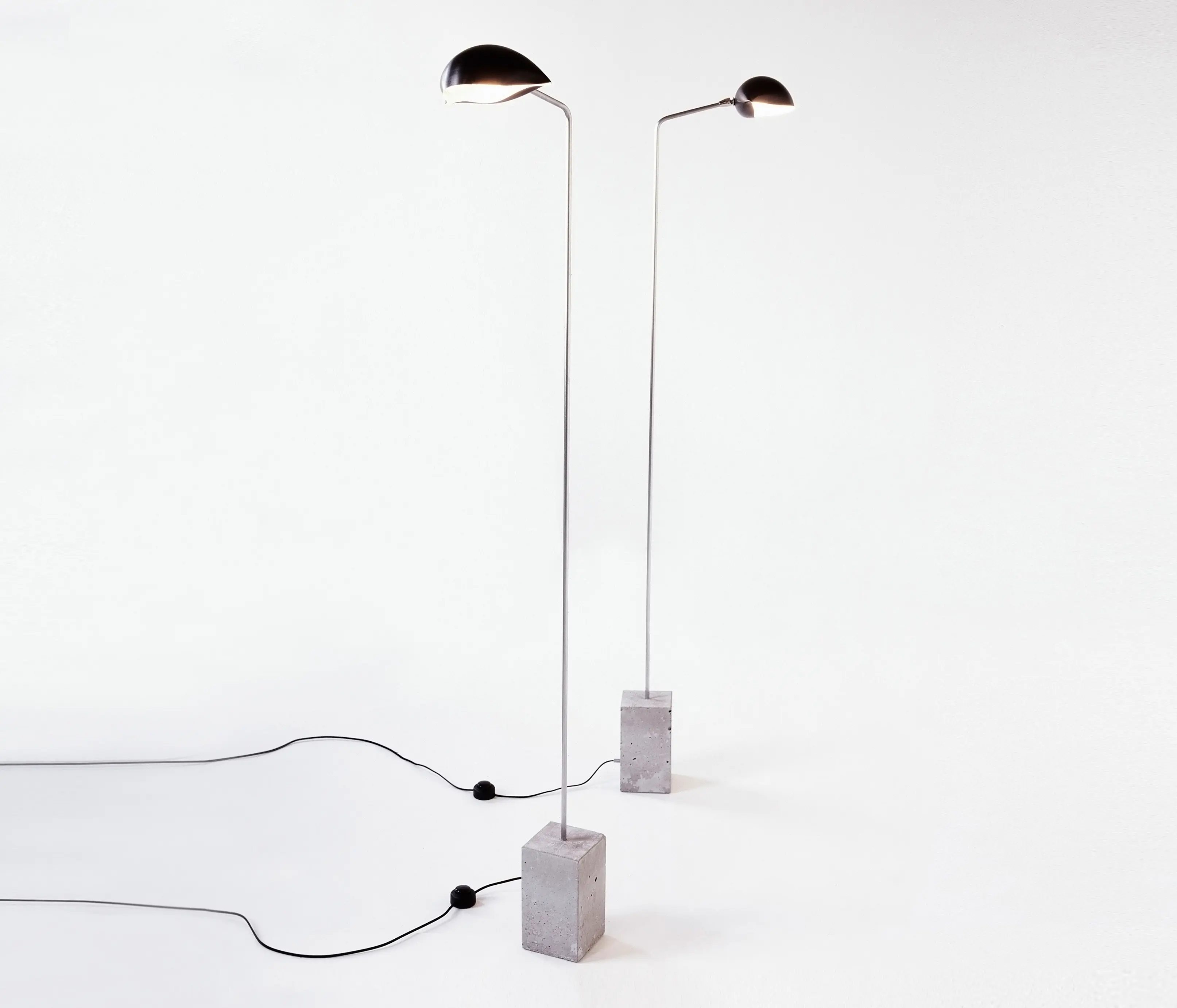 David Weeks Studio - Cement Standing Lamp No 307