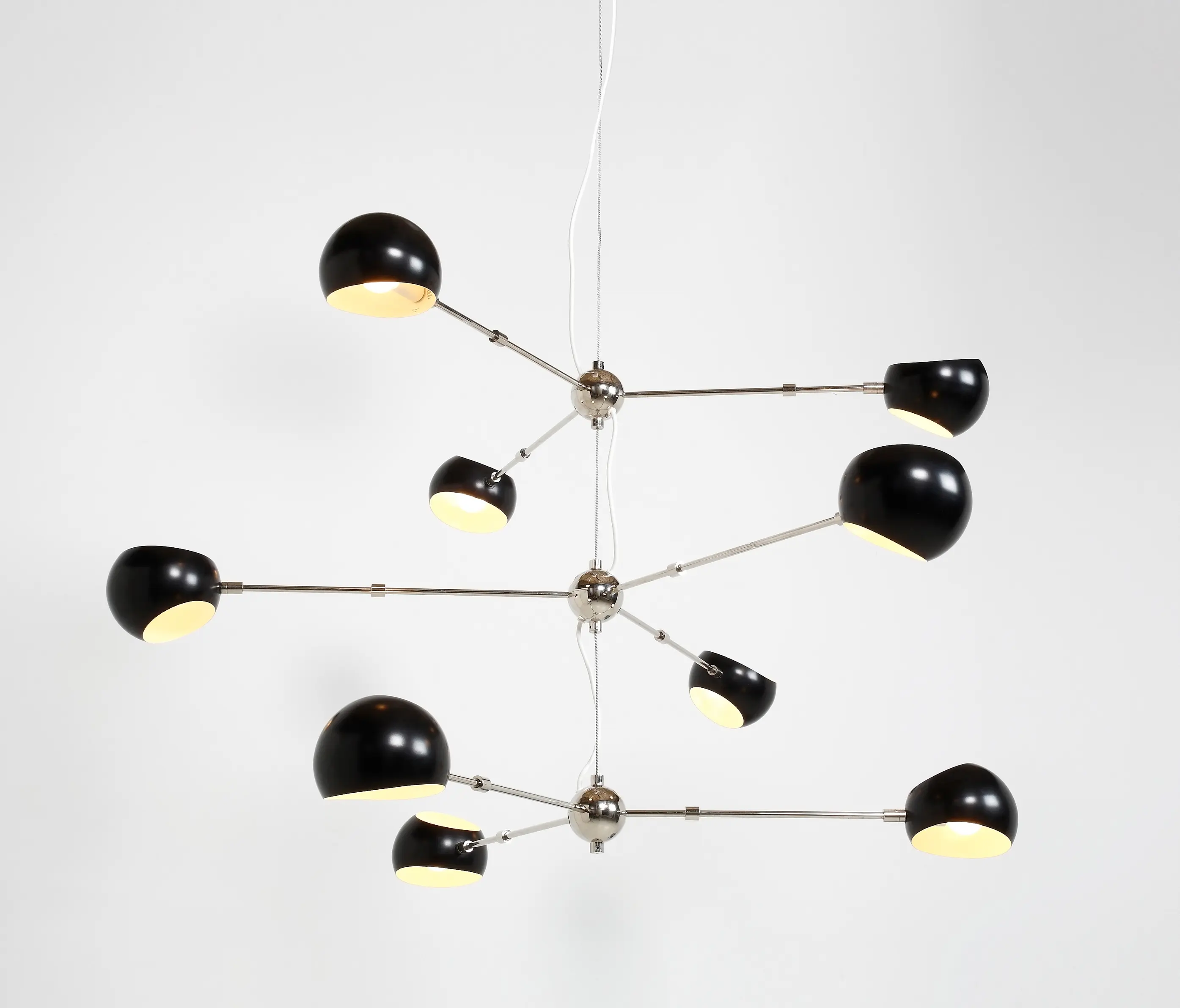David Weeks Studio - Tri Boi Chandelier No 418