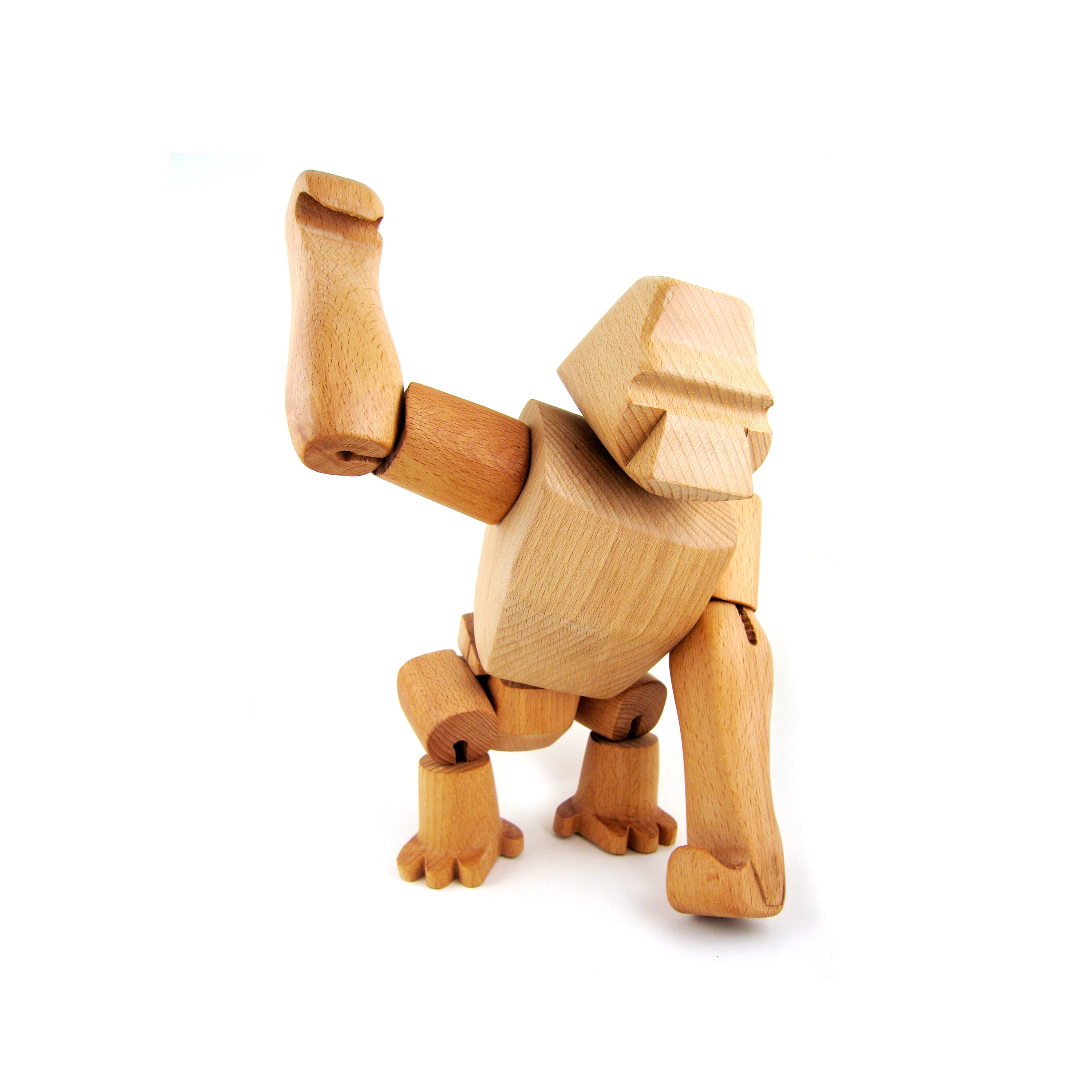 Mostra il prodotto Hanno the Wooden Gorilla del produttore David Weeks Studio