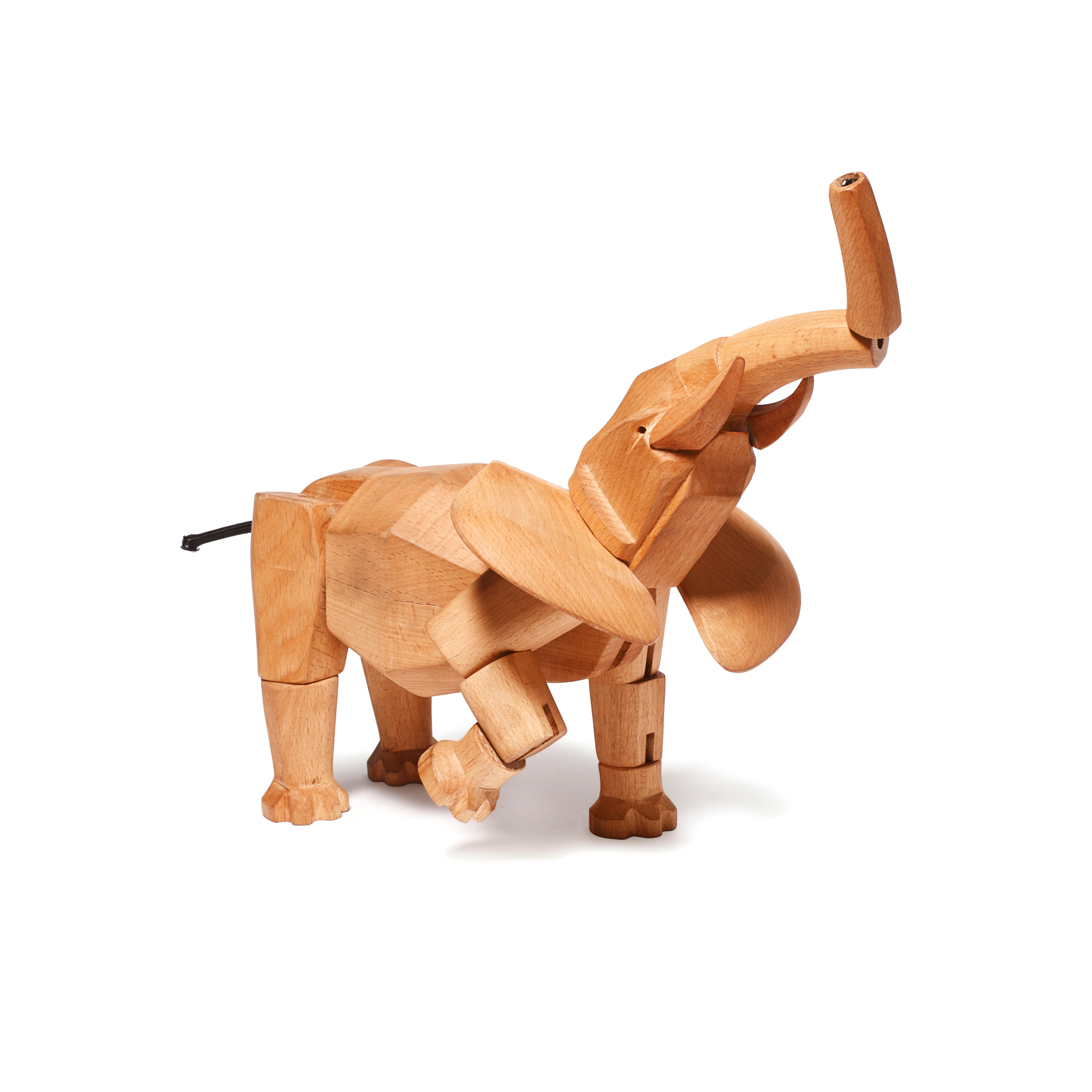 Mostra il prodotto Hattie the Wooden Elephant del produttore David Weeks Studio