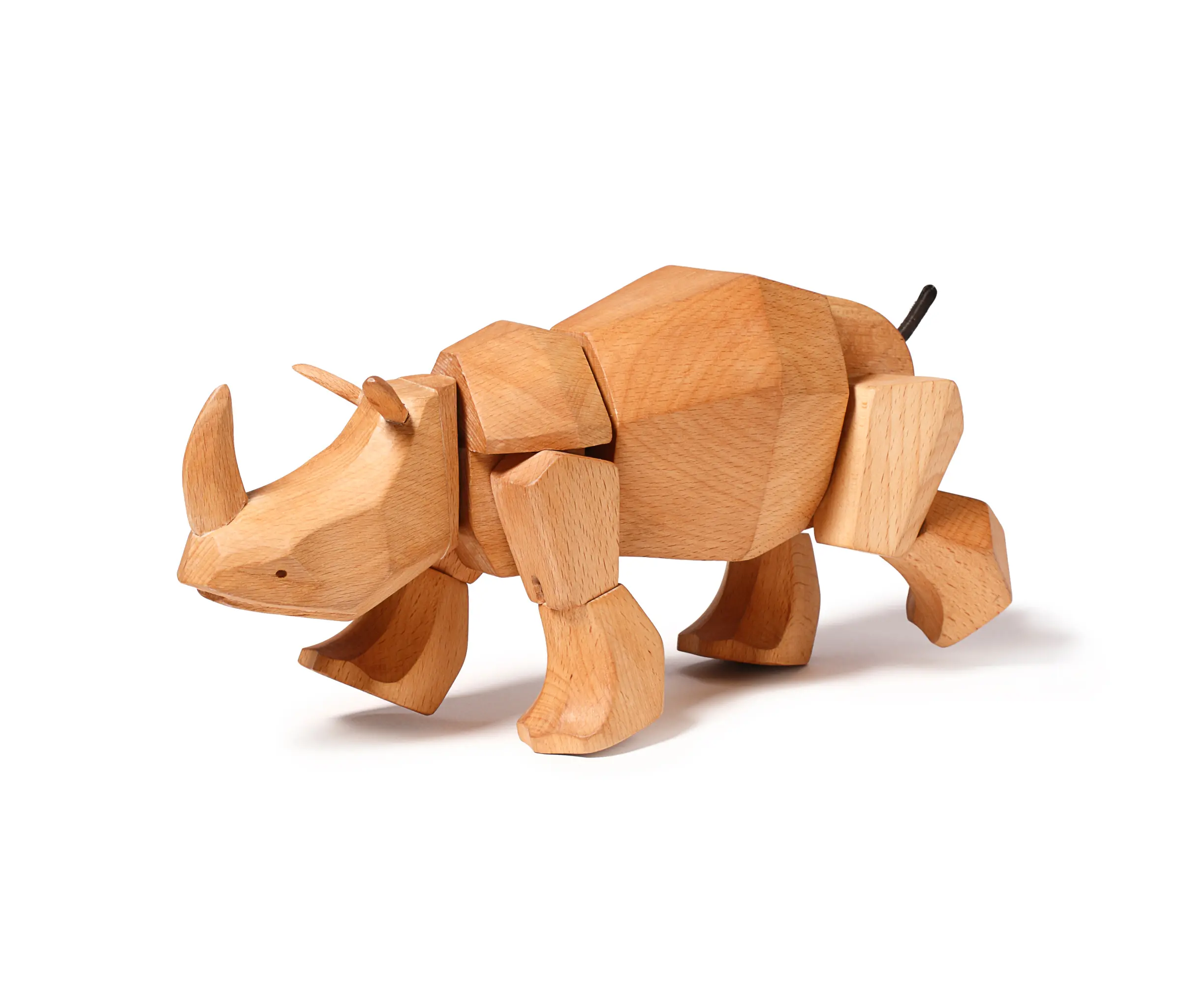 David Weeks Studio - Simus the Wooden Rhinoceros