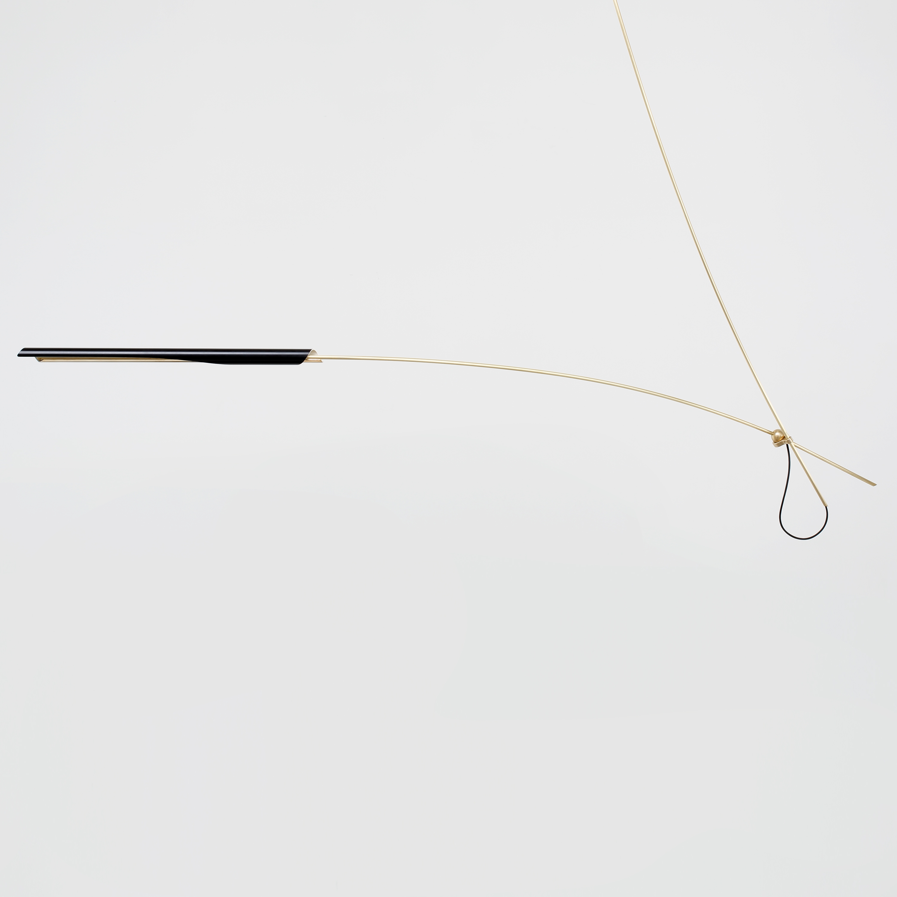 Vertoon produk Otto One Arm Pendant No 443 van vervaardiger David Weeks Studio