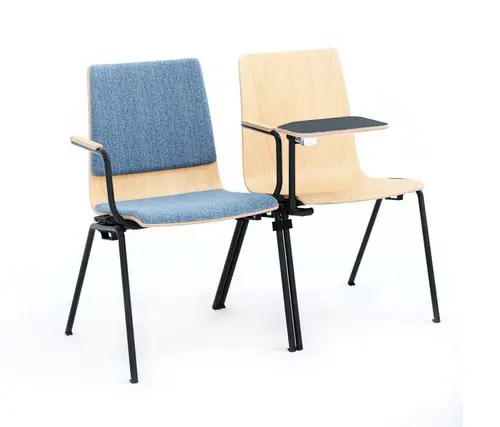 Kusch+Co - beWise chair on four metal legs, fully upholstered