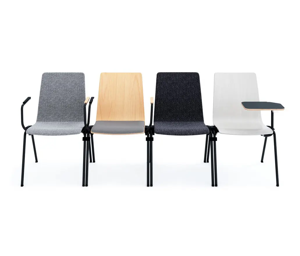 Kusch+Co - beWise chair on four metal legs, fully upholstered