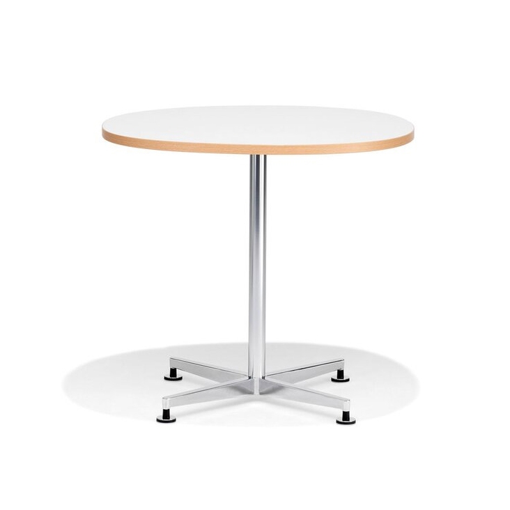 Display product san_siro pebble-shaped/round table with metal frame from manufacturer Kusch+Co
