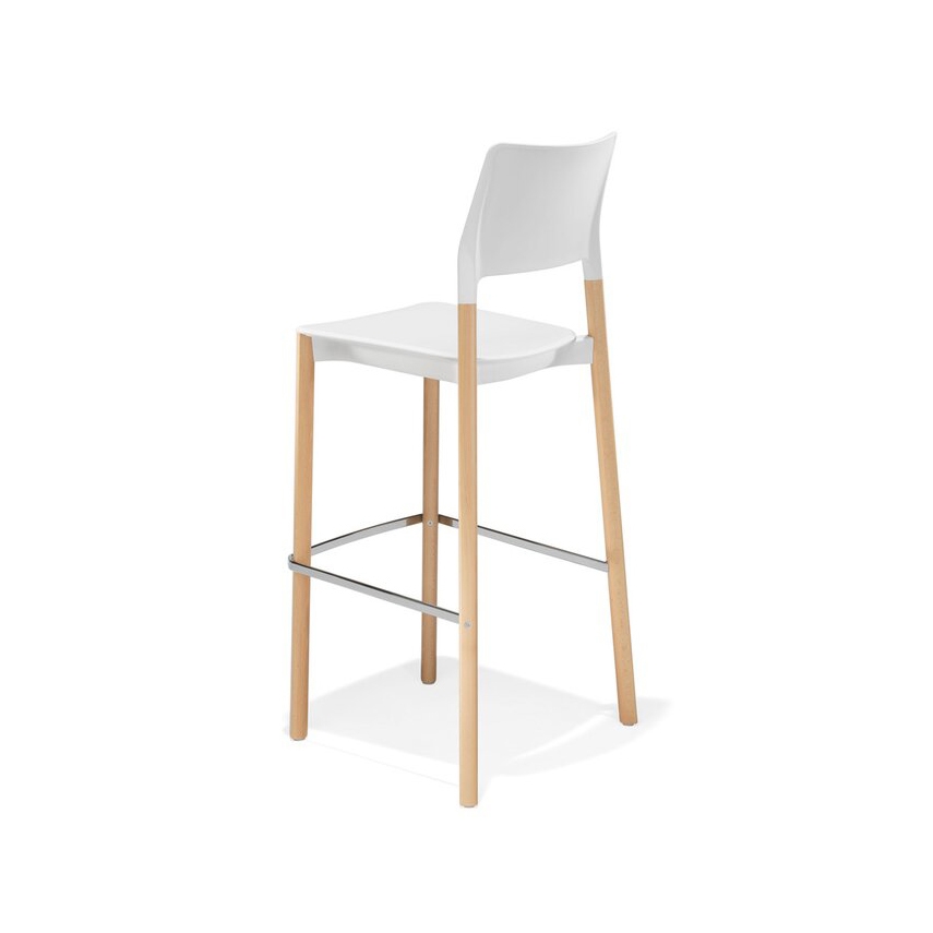 Mostrar el producto Arn stool on 4 wooden legs del fabricante Kusch+Co