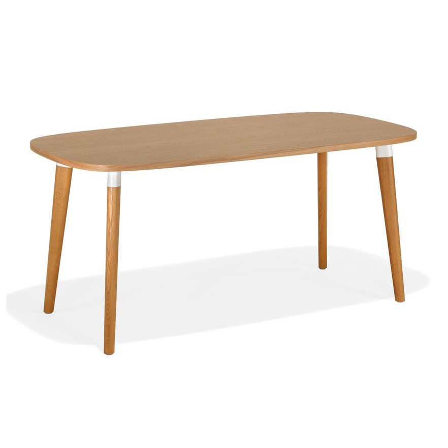 Mostra il prodotto san_siro stadium-shaped table with wooden frame del produttore Kusch+Co