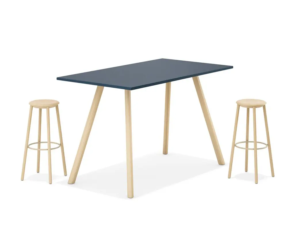 Kusch+Co - Creva rectangular bar table, without or with top joint