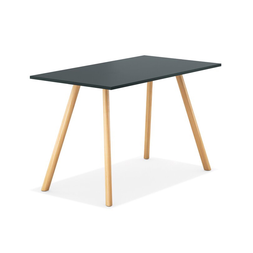 Afficher le produit Creva Table haute rectangulaire, sans ou avec joint plateau du fabricant Kusch+Co