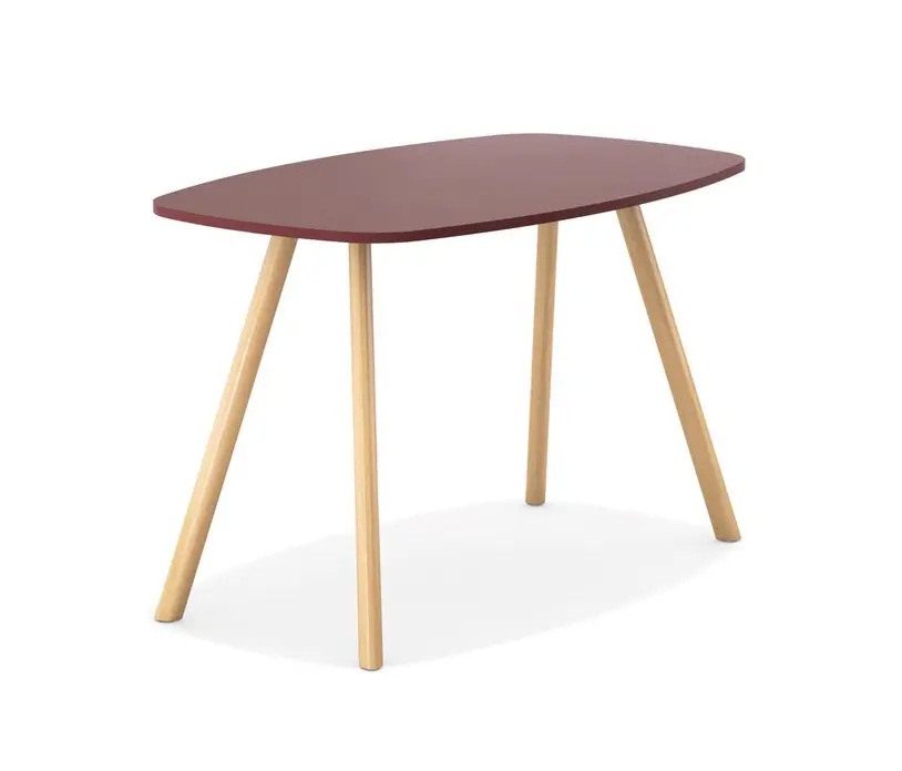 Kusch+Co - Creva Table haute forme de cogue, sans ou avec joint plateau