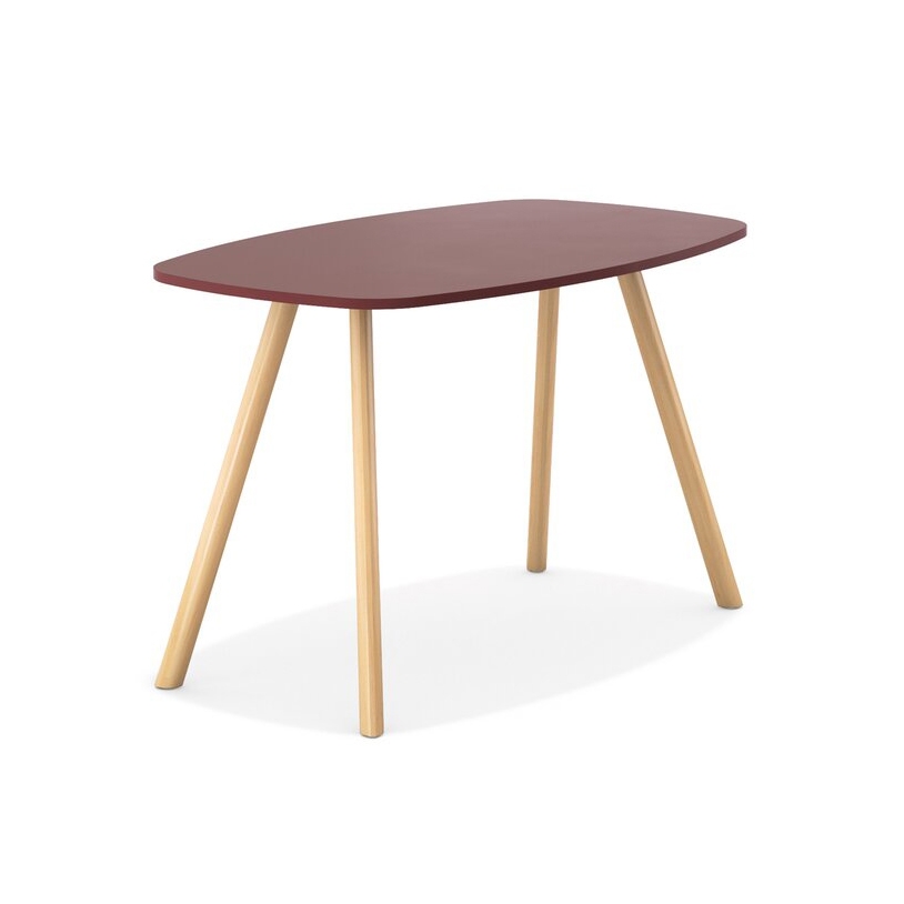 Afficher le produit Creva Table haute forme de cogue, sans ou avec joint plateau du fabricant Kusch+Co