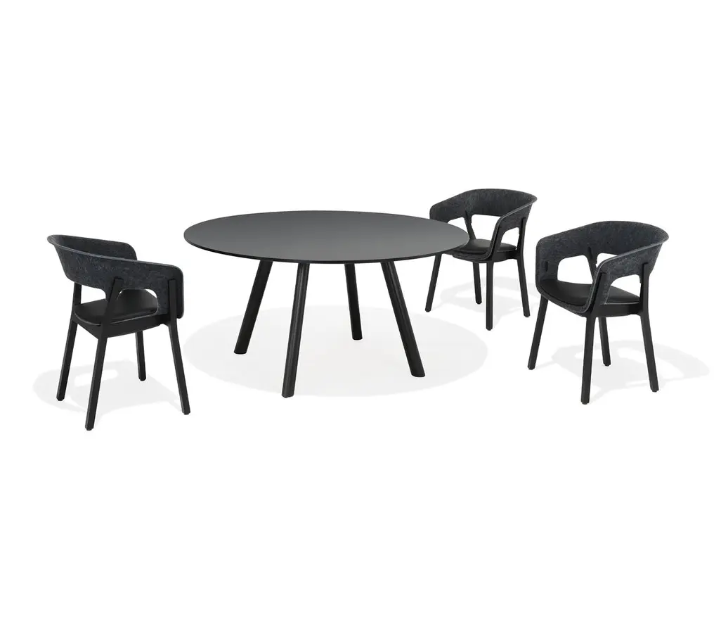 Kusch+Co - Creva Table ronde, sans joint plateau