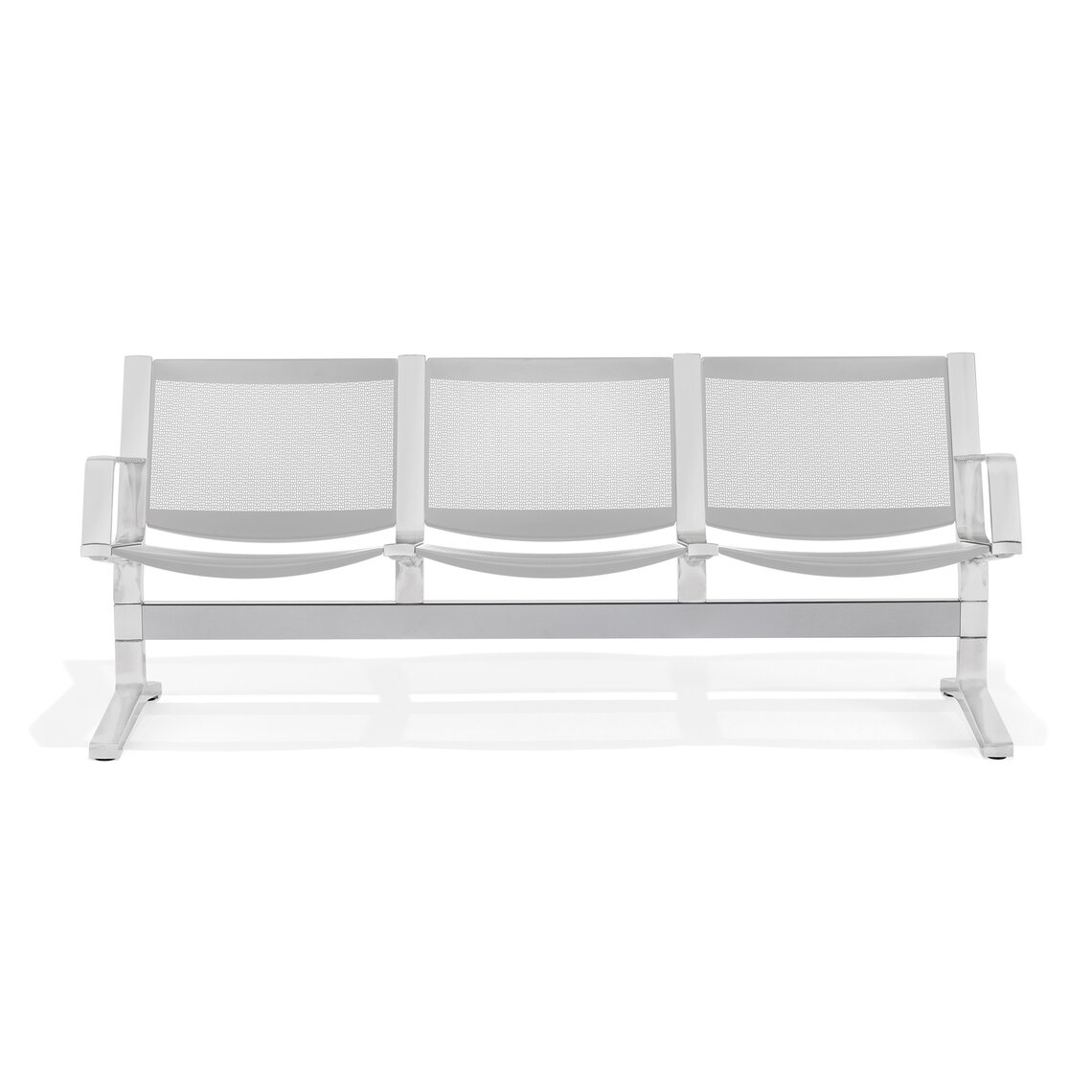 Mostra il prodotto 8000 2-, 3-, 4-, 5-, 6-seater bench, metal seat and back del produttore Kusch+Co