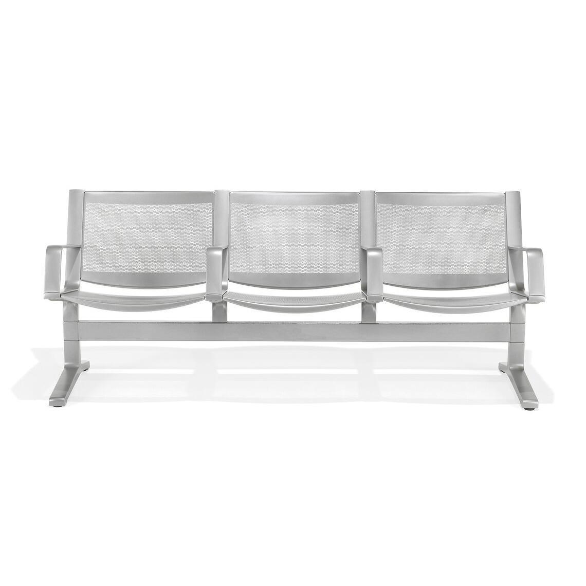 Mostra il prodotto 8000 2-, 3-, 4-, 5-, 6-seater bench, metal seat and back del produttore Kusch+Co