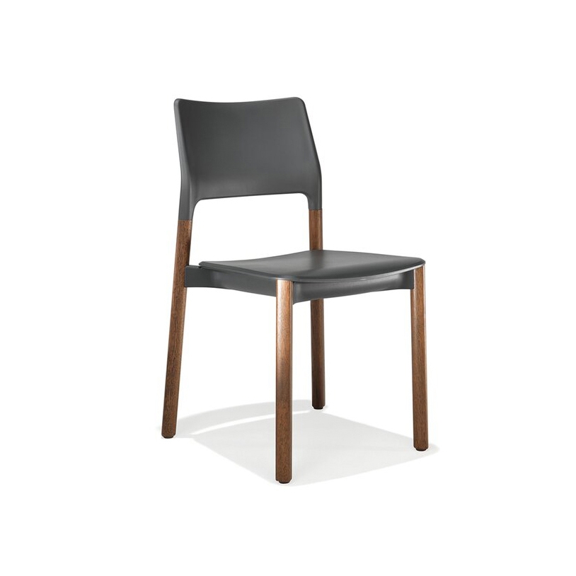 Mostra il prodotto Arn chair on 4 wooden legs del produttore Kusch+Co