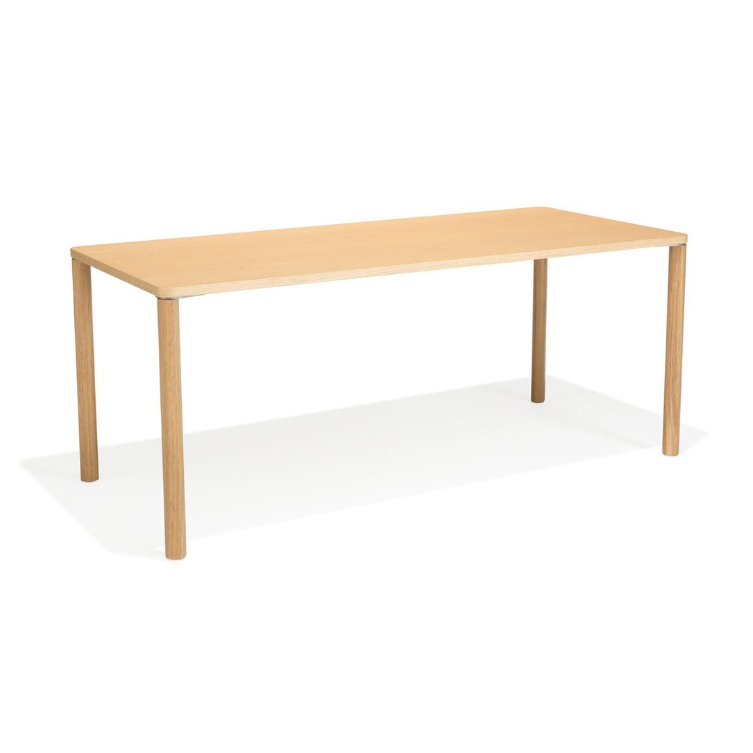 Display product Arn square/rectangular table with wooden legs from manufacturer Kusch+Co