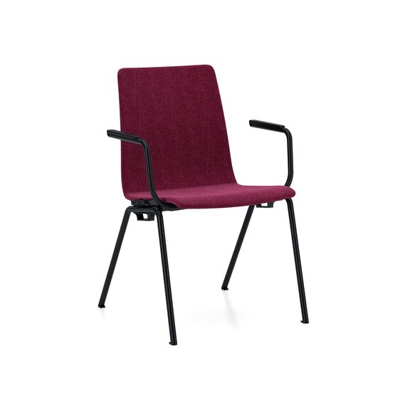 Afficher le produit beWise siège à 4 pieds en métal, entièrement tapissé du fabricant Kusch+Co