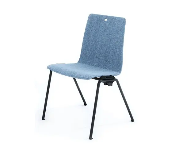 Kusch+Co - beWise chair on four metal legs, fully upholstered