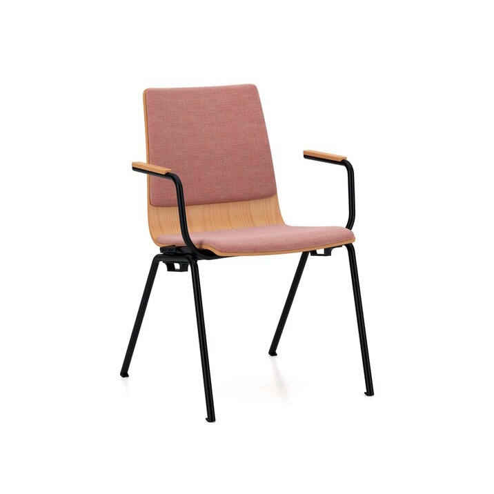 Afficher le produit beWise siège à 4 pieds en métal, coque en multiplis du fabricant Kusch+Co
