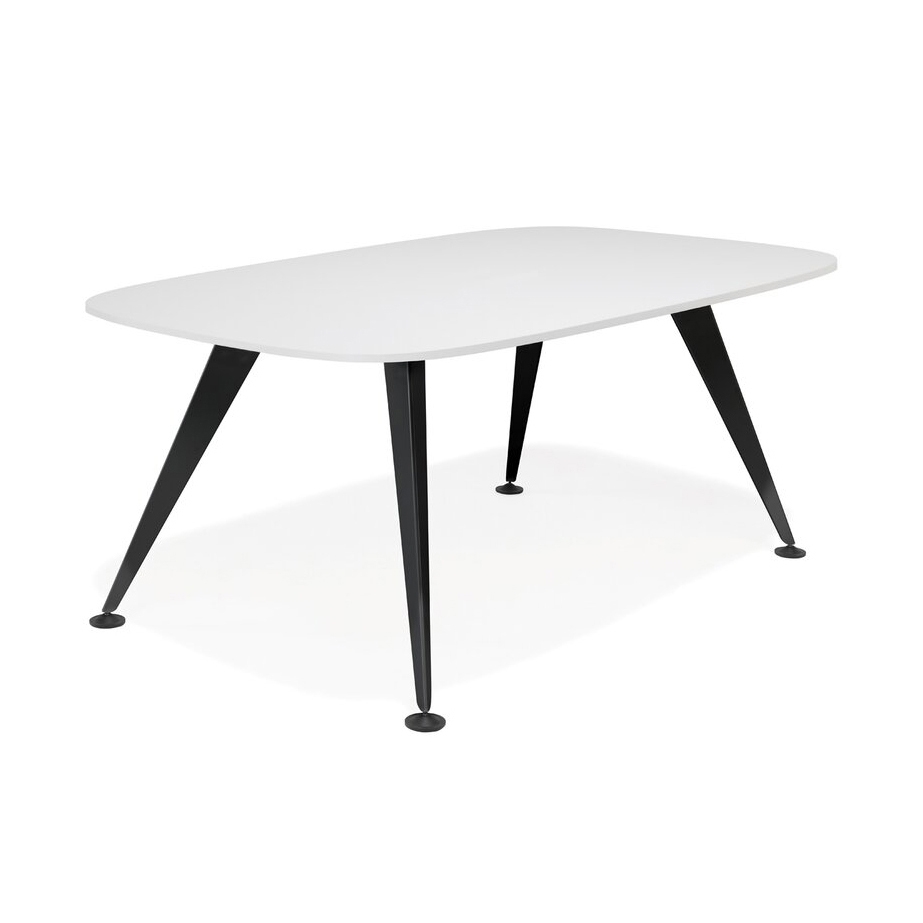 Display product Comta stadium-shaped table with metal legs from manufacturer Kusch+Co