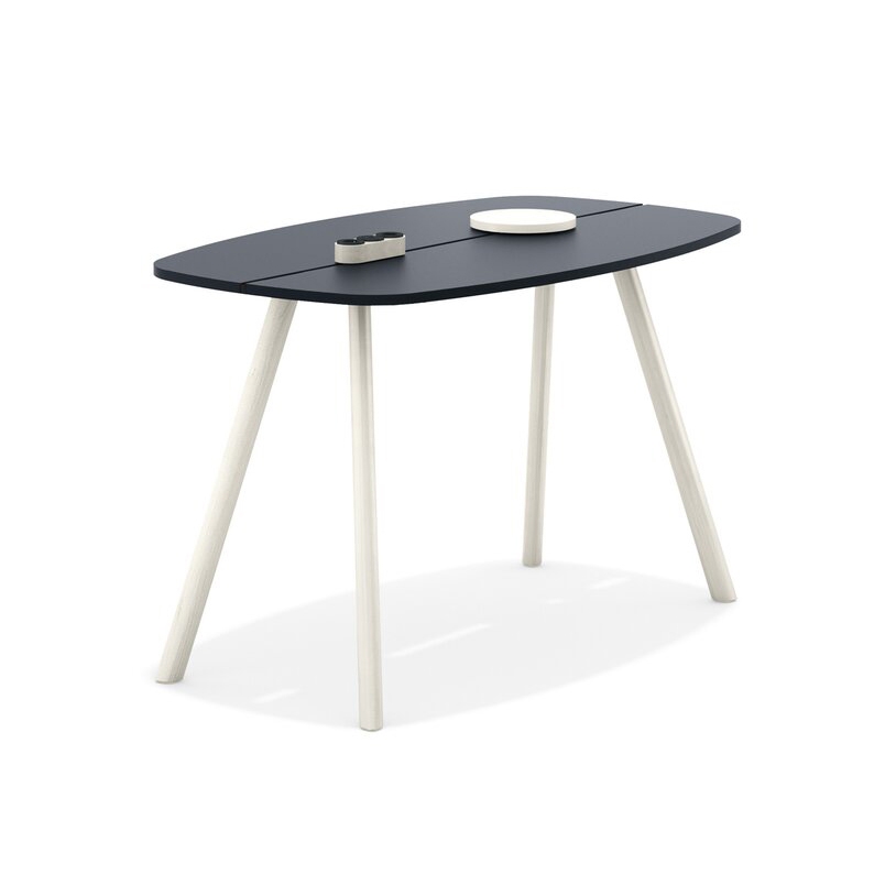 Mostrar el producto Creva curved rectangle bar table, without or with top joint del fabricante Kusch+Co