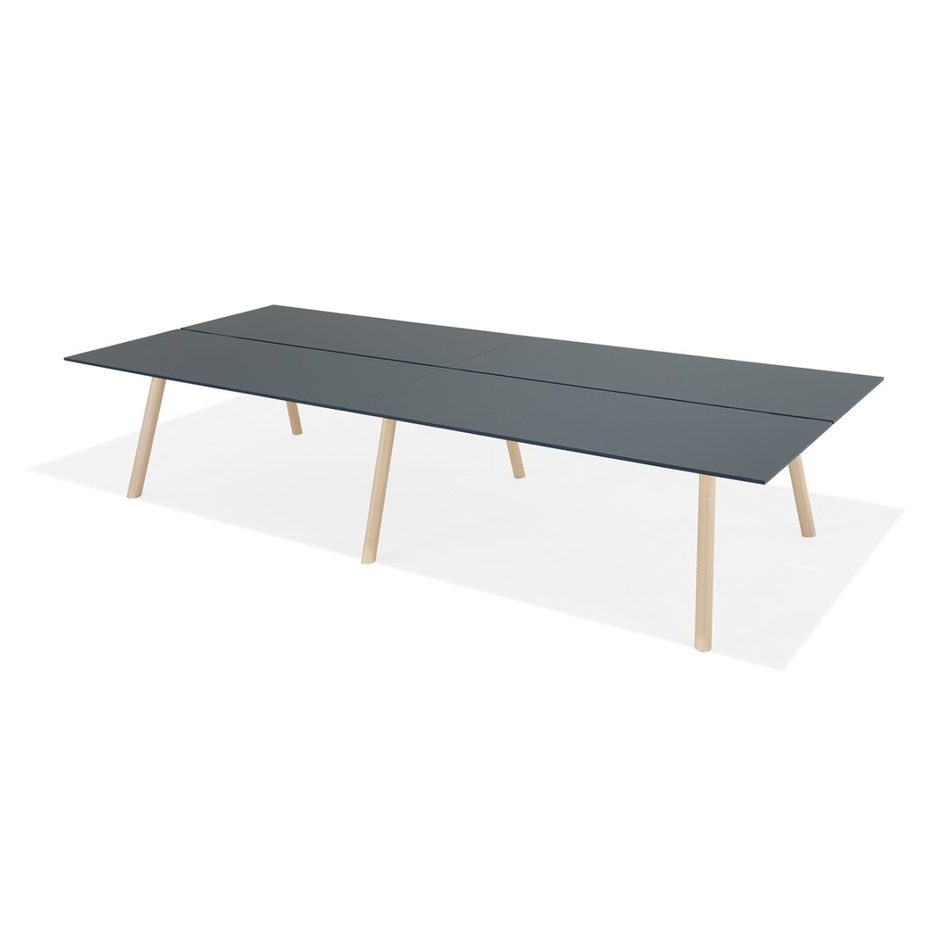 Display product Creva square/rectangular table, without or with top joint from manufacturer Kusch+Co