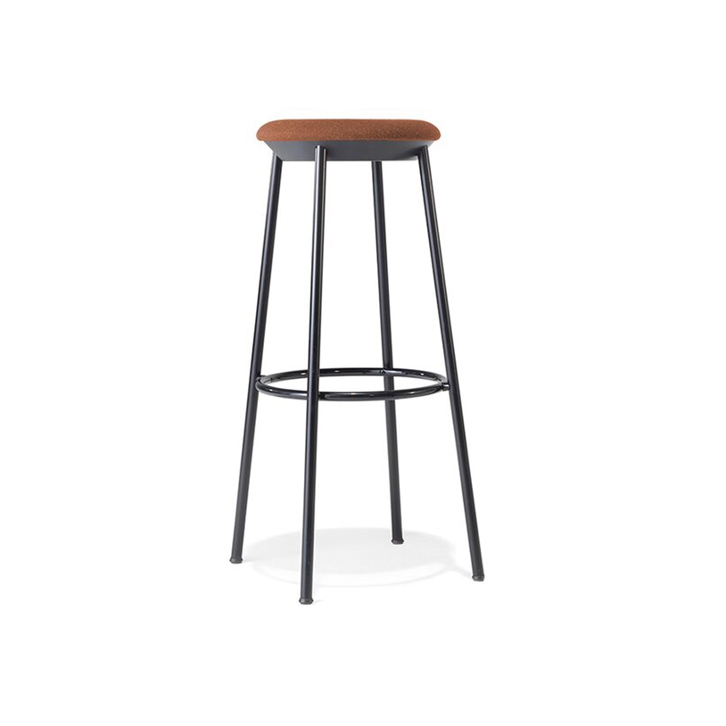 Creva Stool on 4 metal legs
