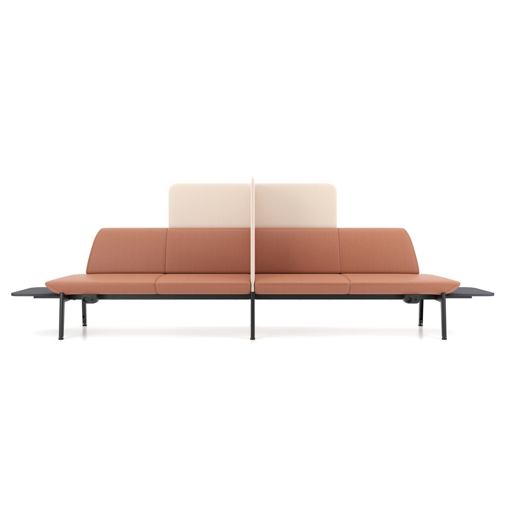 Display product Genaya sofa with panels, freestanding or for integration from manufacturer Kusch+Co
