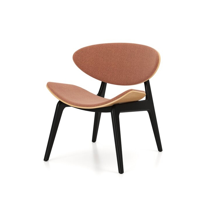 Mostra il prodotto Kanu armchair on 4 wooden legs del produttore Kusch+Co
