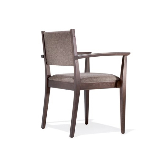 Luca chair with armrests
