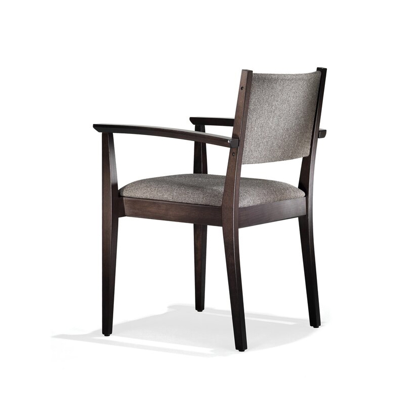 Luca chair with armrests
