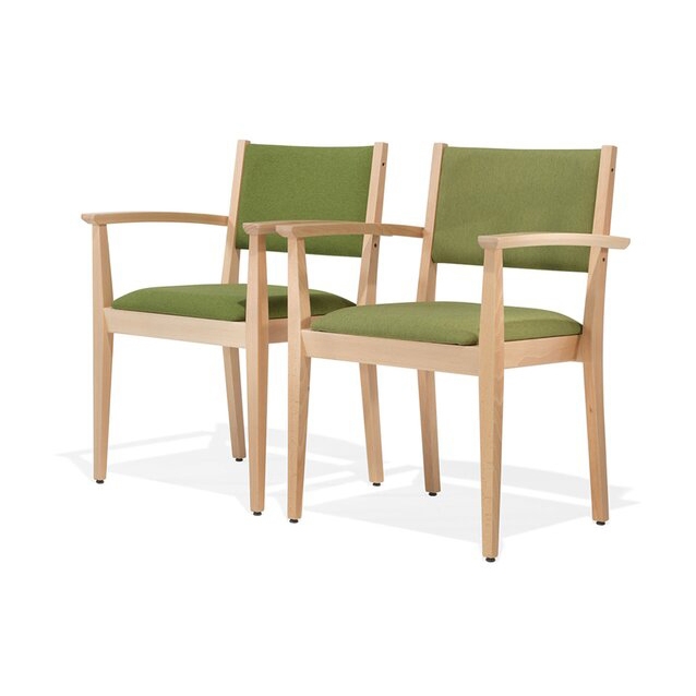 Display product Luca chair with armrests from manufacturer Kusch+Co