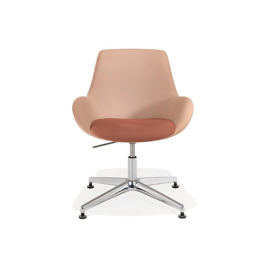 Lupino armchair aluminium base
