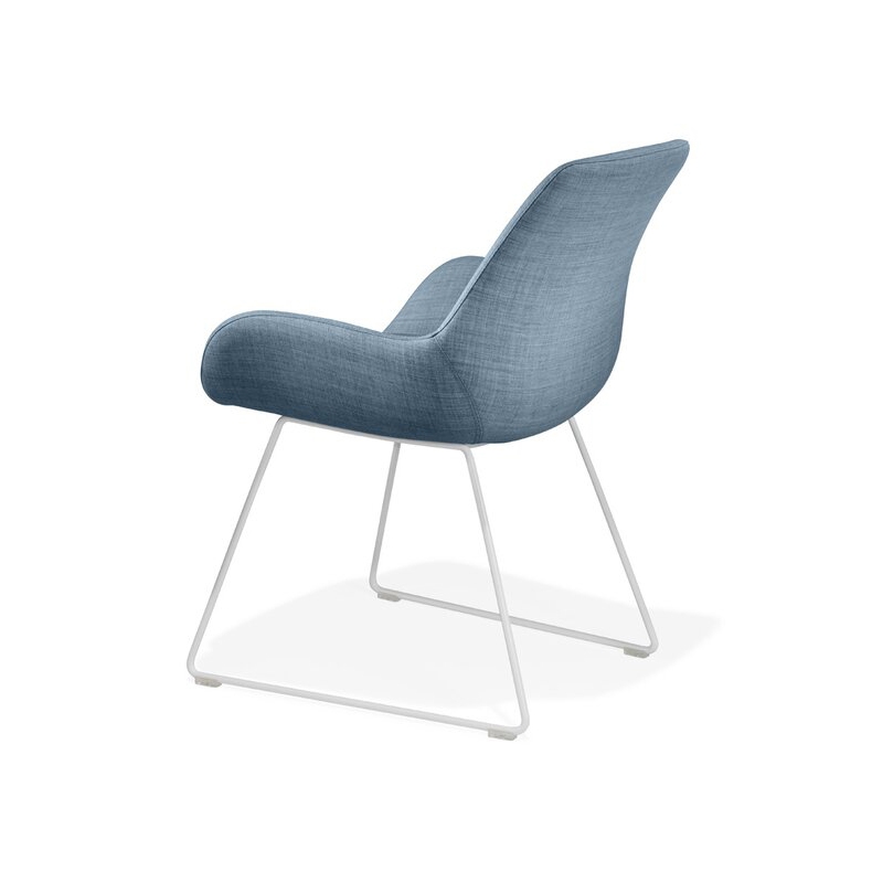 Display product Lupino armchair metal sled base from manufacturer Kusch+Co
