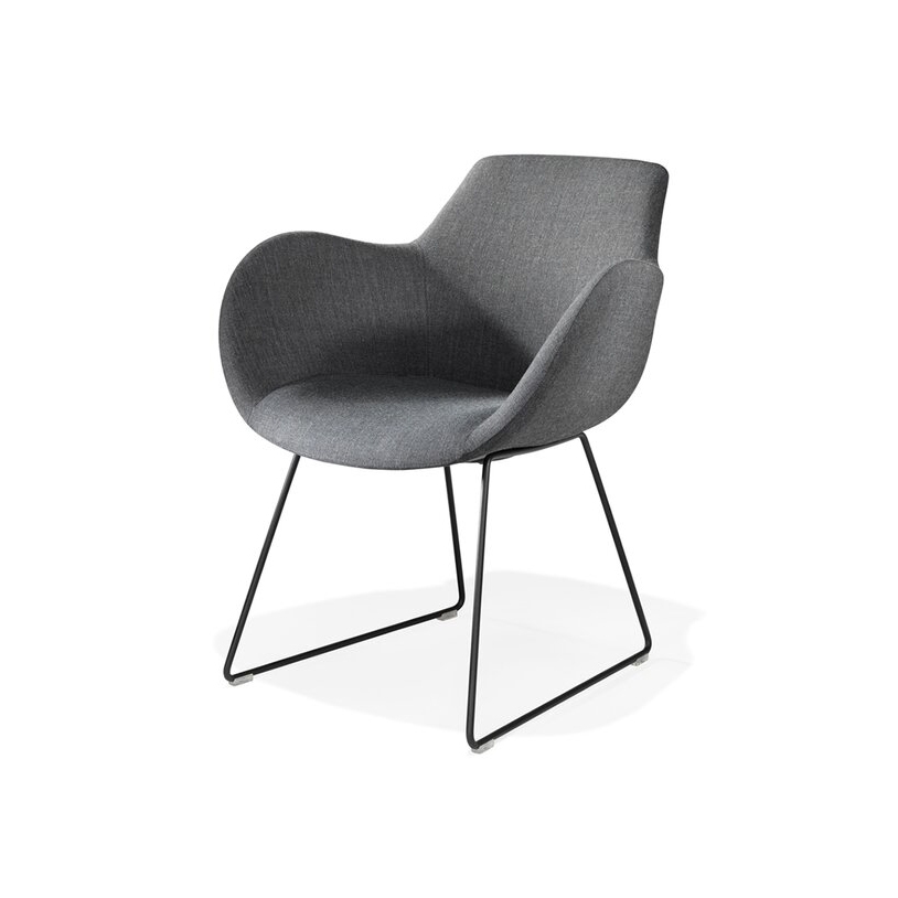 Mostra il prodotto Lupino armchair metal sled base del produttore Kusch+Co