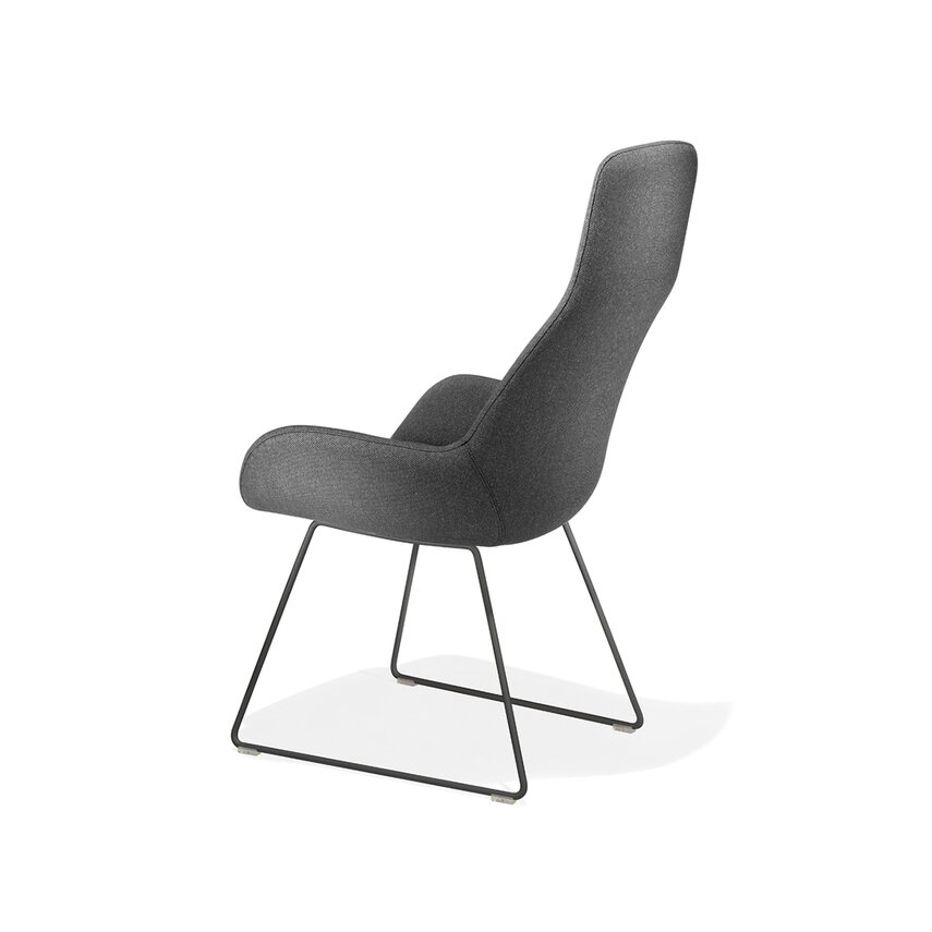 Display product Lupino armchair metal sled base from manufacturer Kusch+Co