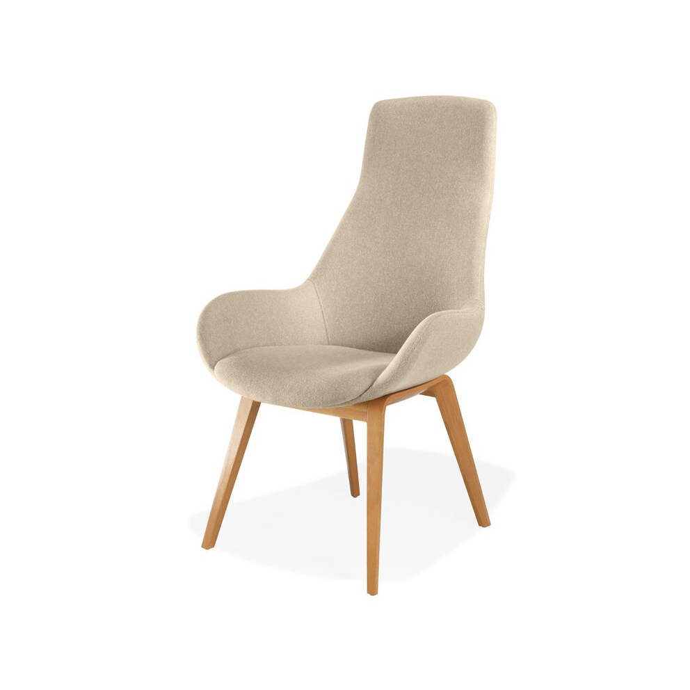 Mostra il prodotto Lupino armchair wooden four-legged frame del produttore Kusch+Co