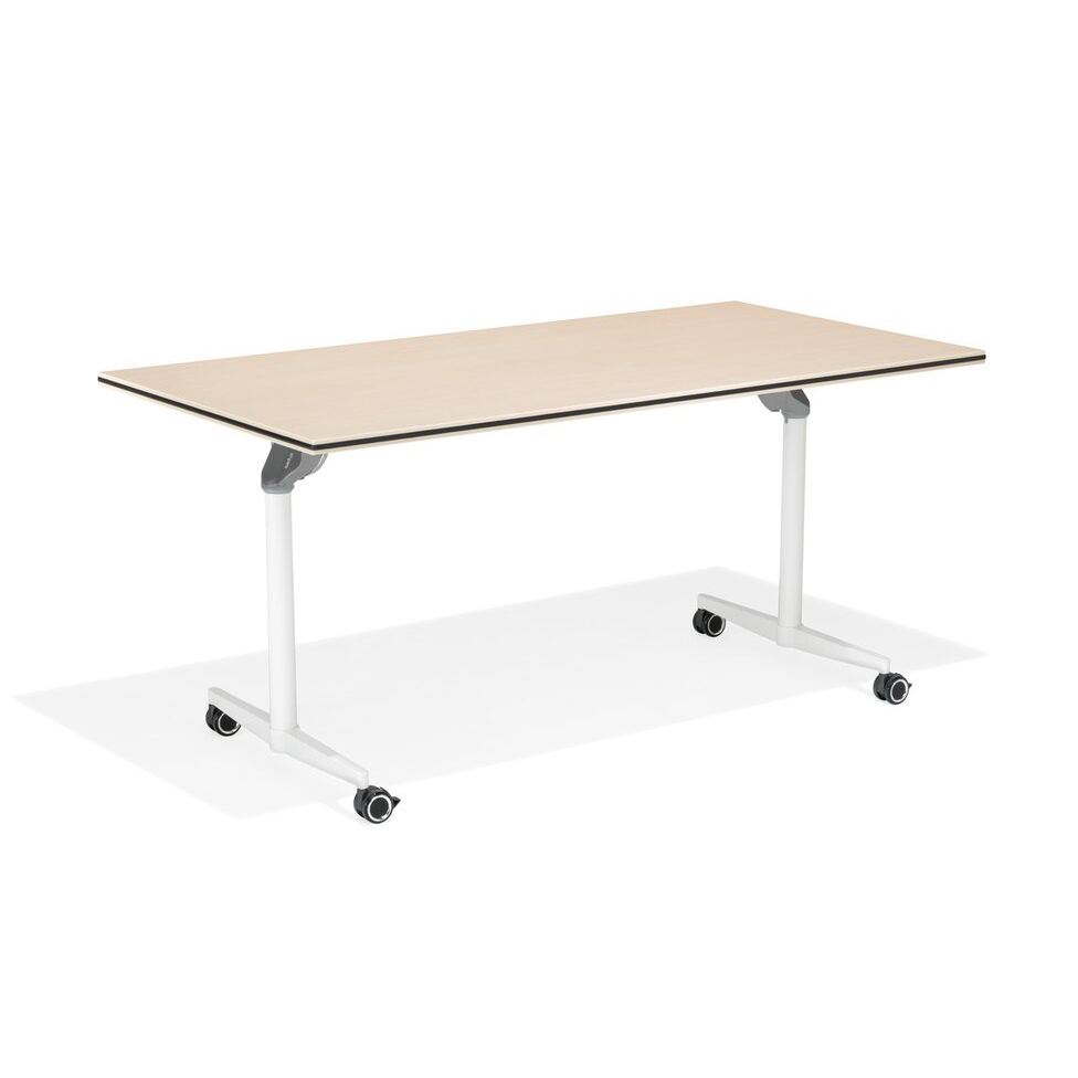 Afficher le produit san_siro rectangular folding table, horizontally stackable, with metal frame du fabricant Kusch+Co
